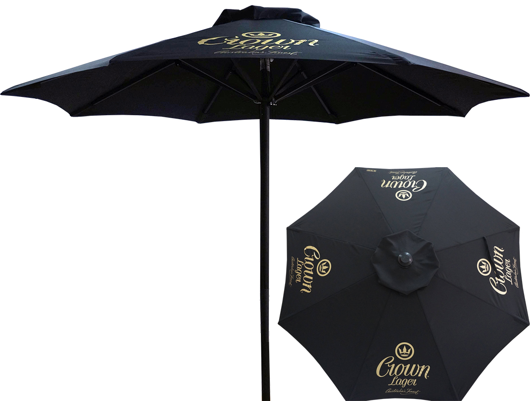 custom printed market umbrella